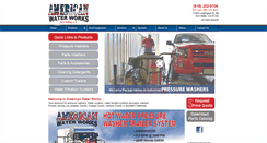 Desktop Screenshot of americanwaterworks.net