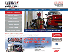 Tablet Screenshot of americanwaterworks.net